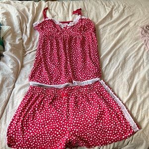 Laura Ashley Valentine’s Day Pajama Set